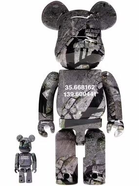 Bearbrick Benjamin grant overview Tokyo 100% and 400% set